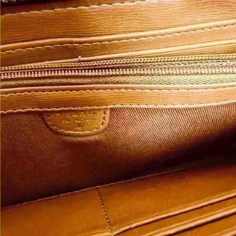 Vintage Fossil Long Zip Wallet - Picture 3 of 6